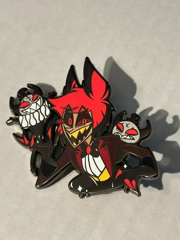 Hazbin Hotel Fanmade Enamel Pin - Alastor Hell Rhapsody