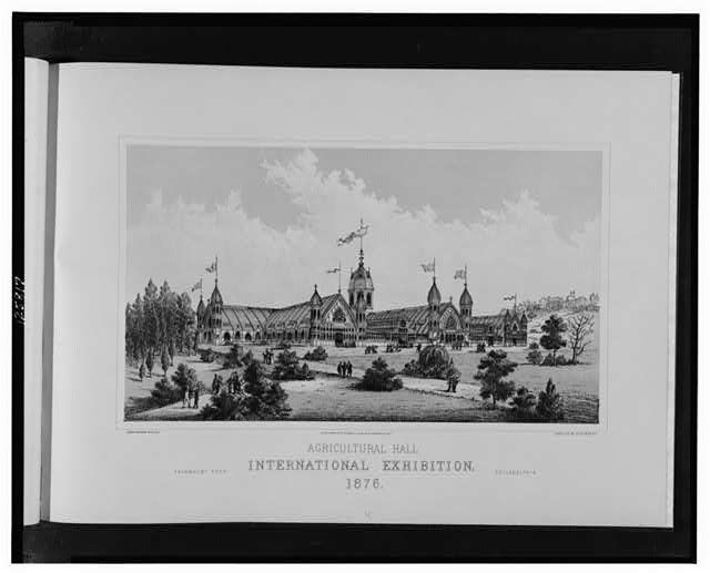 Agricultural Hall, International Exhibition, 1876--Fairmont Park, Philadelphia