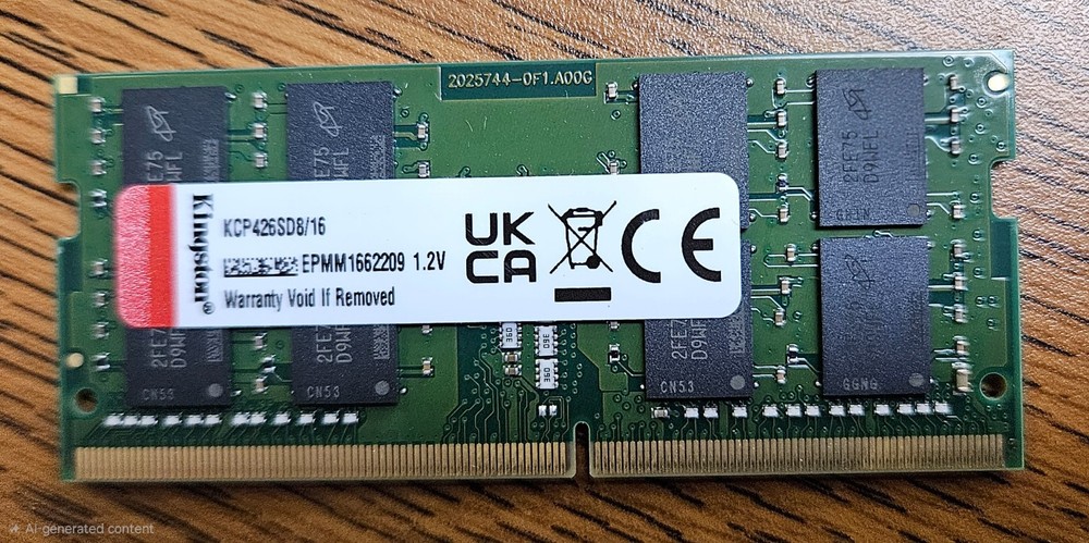 Kingston KCP426SD8/16 16GB DDR4 2666Mhz Laptop Memory RAM