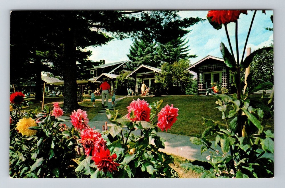 Schroon Lake NY-New York, Word Life Inn, Scenic, Vintage Postcard