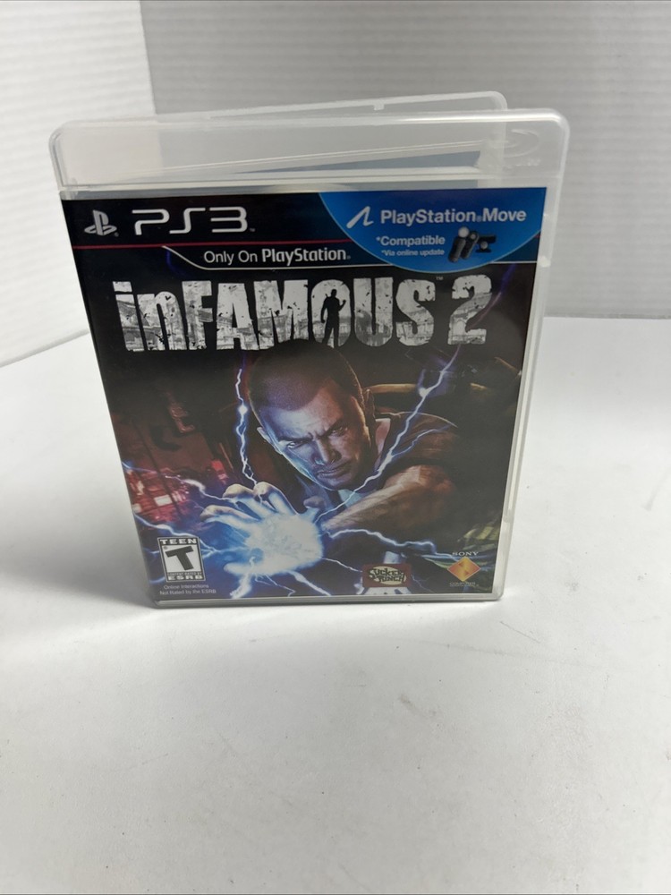 inFamous 2 (Sony PlayStation 3, 2011) PS3 With Manual