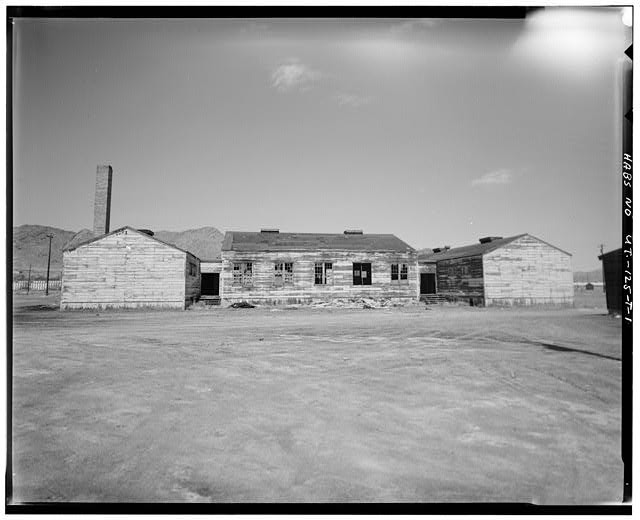 Wendover Air Force Base Utah 1940s School Building South Interstate 80