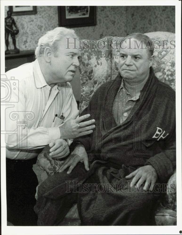 1982 Press Photo Don Rickles, Carroll O'Connor on 