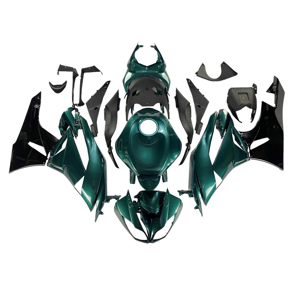 ABS Fairing Kit For Kawasaki Ninja ZX6R 2009 2010 2011 2012 Pearl Teal Body Kits