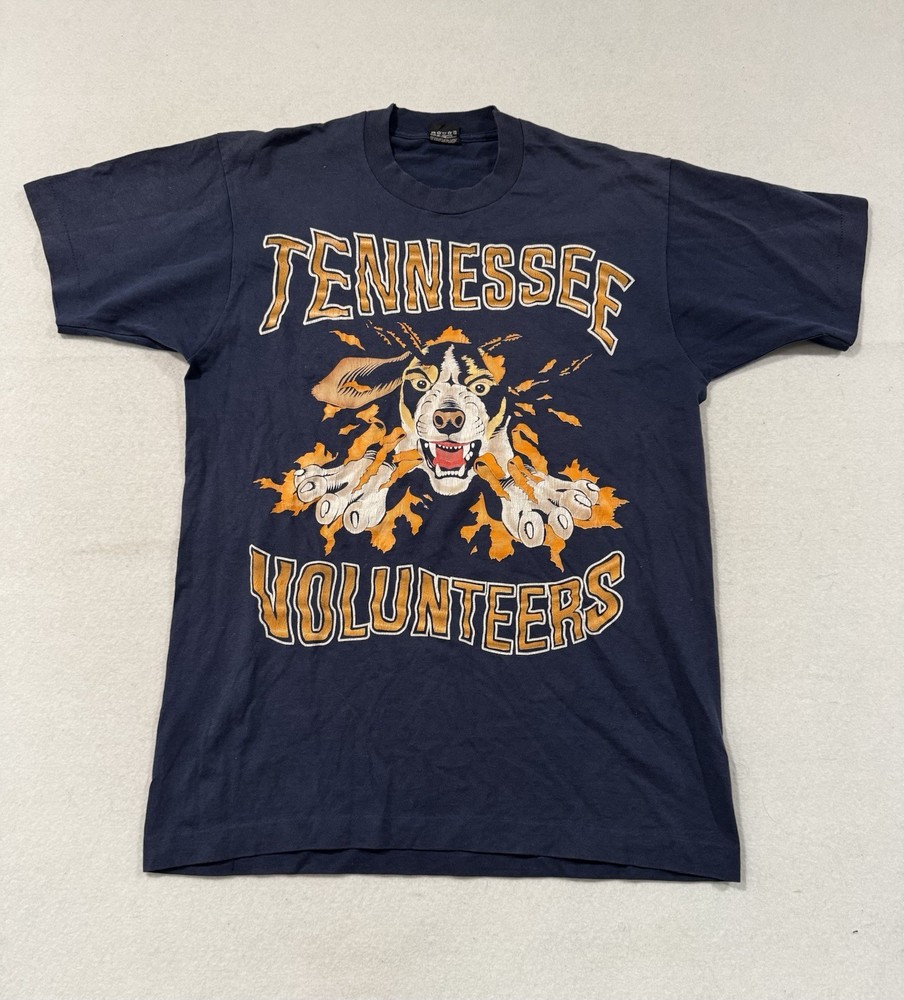 Vintage Tennessee Volunteers Shirt Mens L Single Stitch T-shirt
