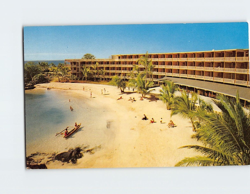 Postcard King Kamehameha Hotel Kailua Bay Kailua-Kona Hawaii USA