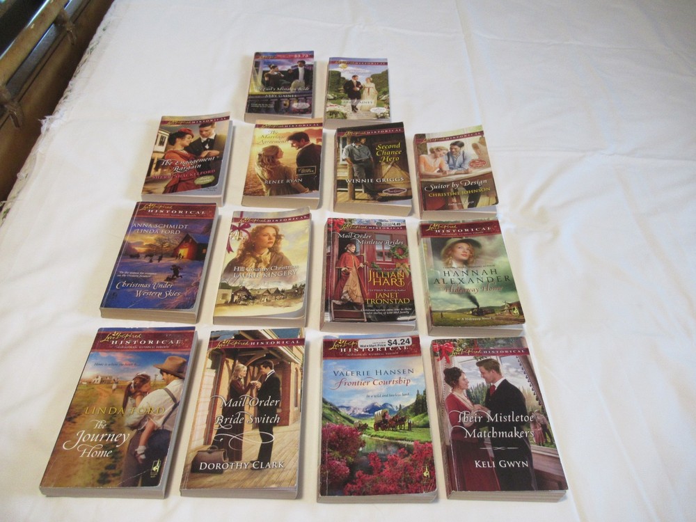 14 Love Inspired Historical Romance Paperback Books Nice (Ad 74)