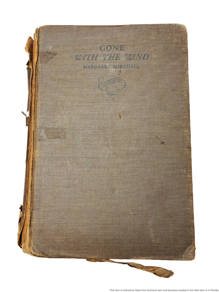 Antique Early Edition Gone with the Wind 1936 Margaret Mitchell