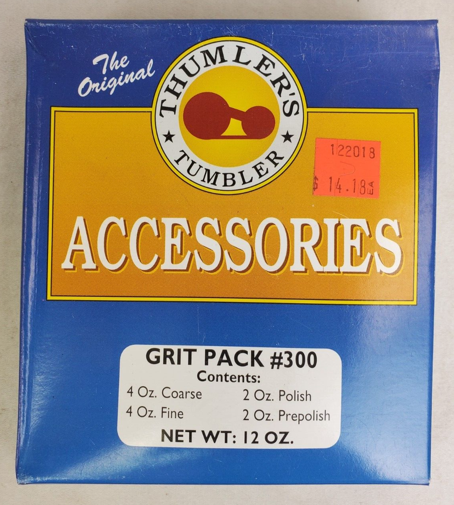 Thumbler's Tumbler Accessories Grit Pack #300 Coarse Fine Polish Prepolish New