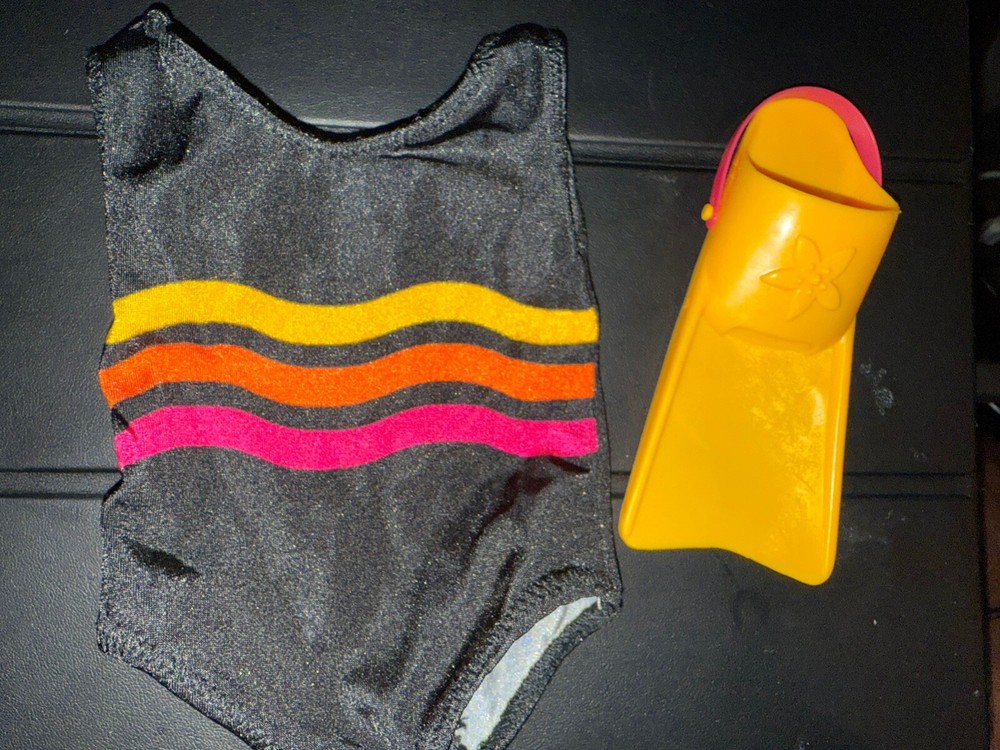 Pleasant Company BLACK SWIMSUIT American Girl Doll Girl of Today Vintage 1996