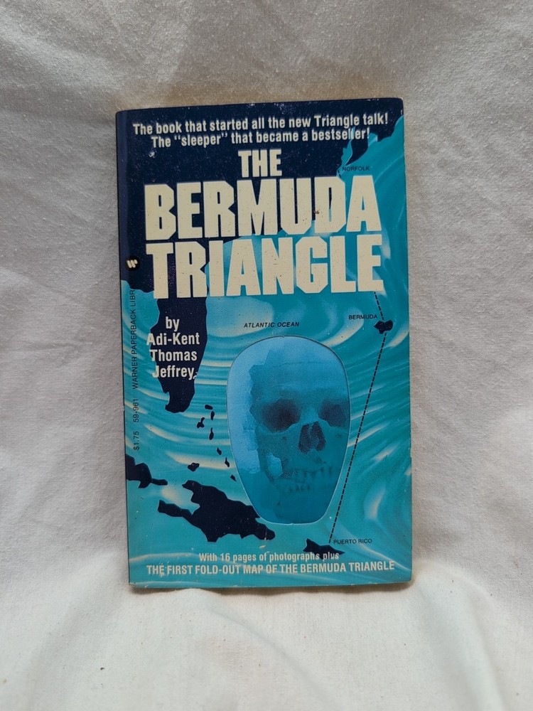 The Bermuda Triangle by Adi Kent Thomas Jeffrey 1975 Warner Paperback