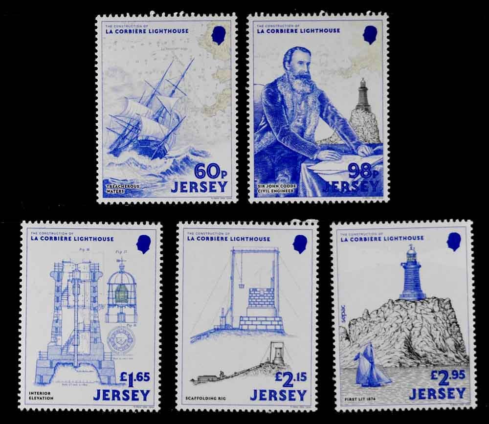 Jersey: 2024 Stamps Mint Never Hinged La Corbiere Lighthouse Set Sound