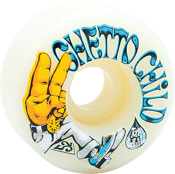 GHETTO CHILD PUDWILL IMAGINE 52MM WHT WHEELS SET