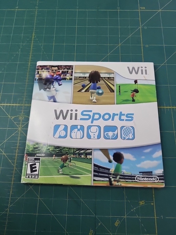 Nintendo Wii 2006 Sports Game With Cardboard Sleeve Tested Working