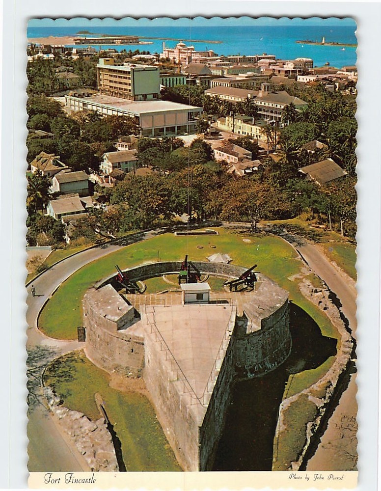 Postcard Fort Fincastle Nassau Bahamas