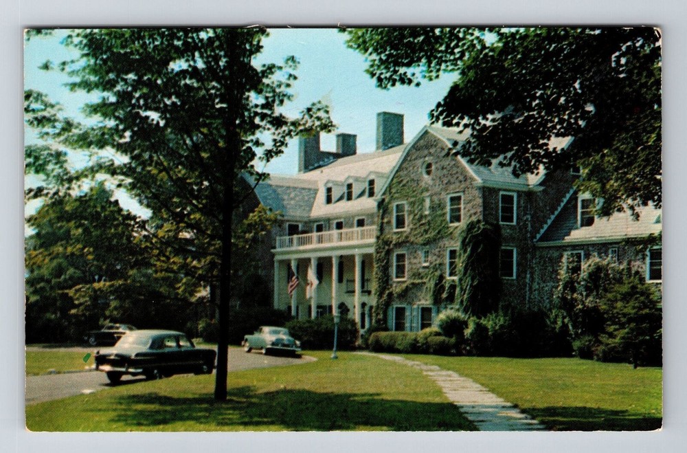 Princeton NJ-New Jersey, Princeton Inn, Outside, Vintage Postcard