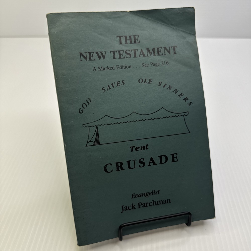 Tent Crusade Evangelist Jack Parchman The New Testament King James Version PB