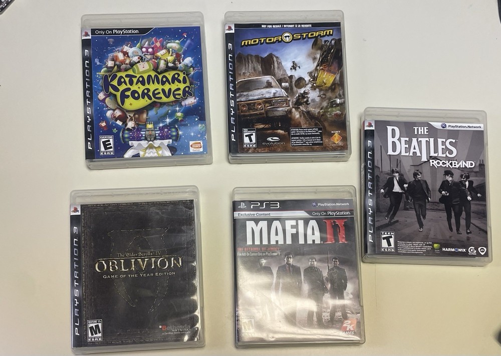 Sony PlayStation 3 Game Bundle PS3 Games