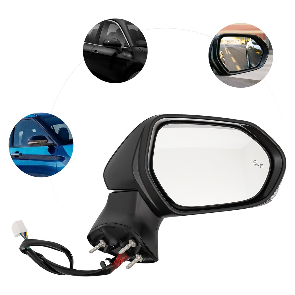 For 2018 2019-23 Toyota Camry Side Mirror Right Passenger Side Rear View Mirror