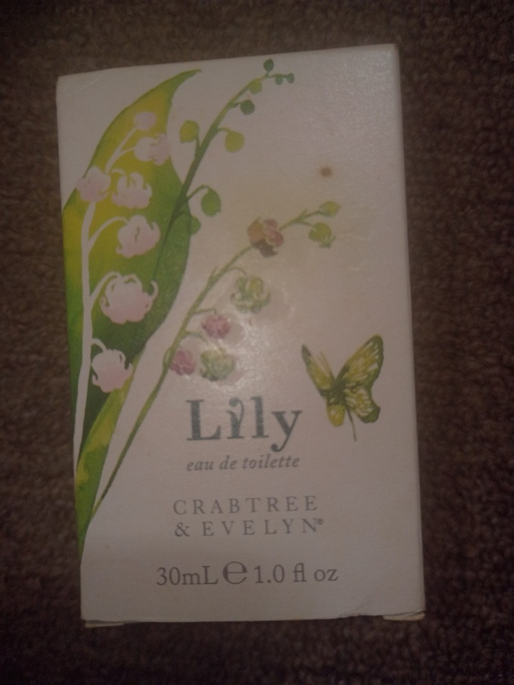 Crabtree & Evelyn Lily Eau De Toilette 1 Fl Oz NIB