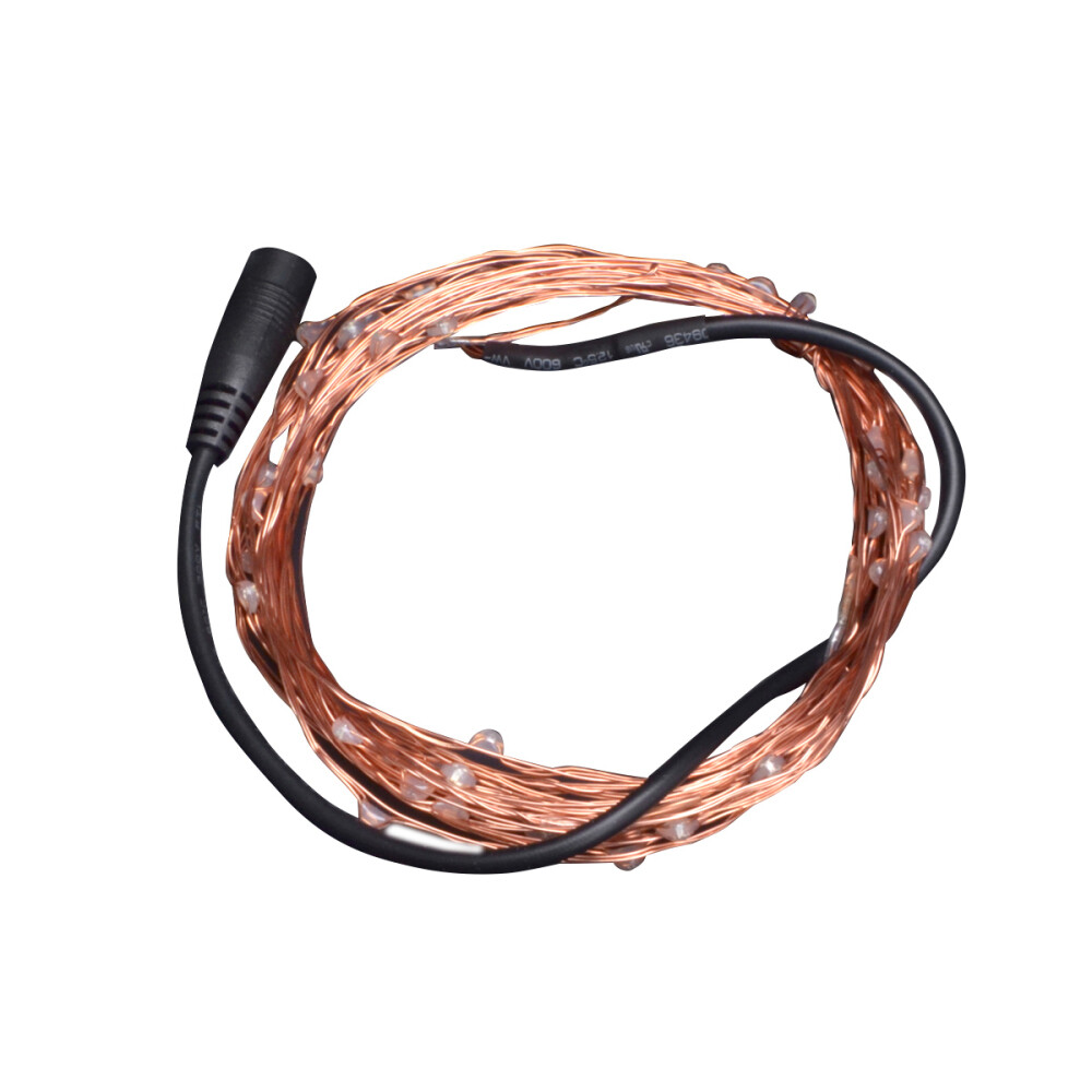 DC 12V 6W Decorative Copper Wire String Lights Holiday Party