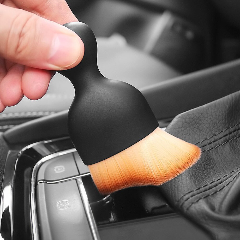 Vehicle Air Conditioner Cleaning Brush Tool Outlet Brush Cleaner Car Accessories