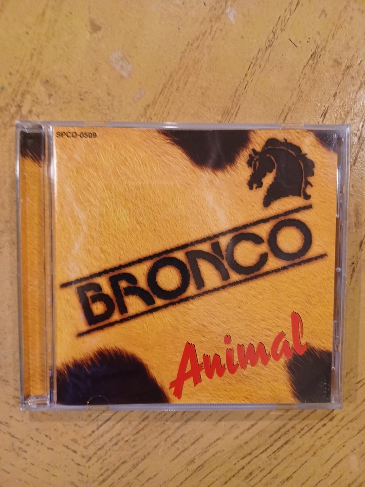 BRONCO Animal USED CD IN LIKE NEW CONDITION