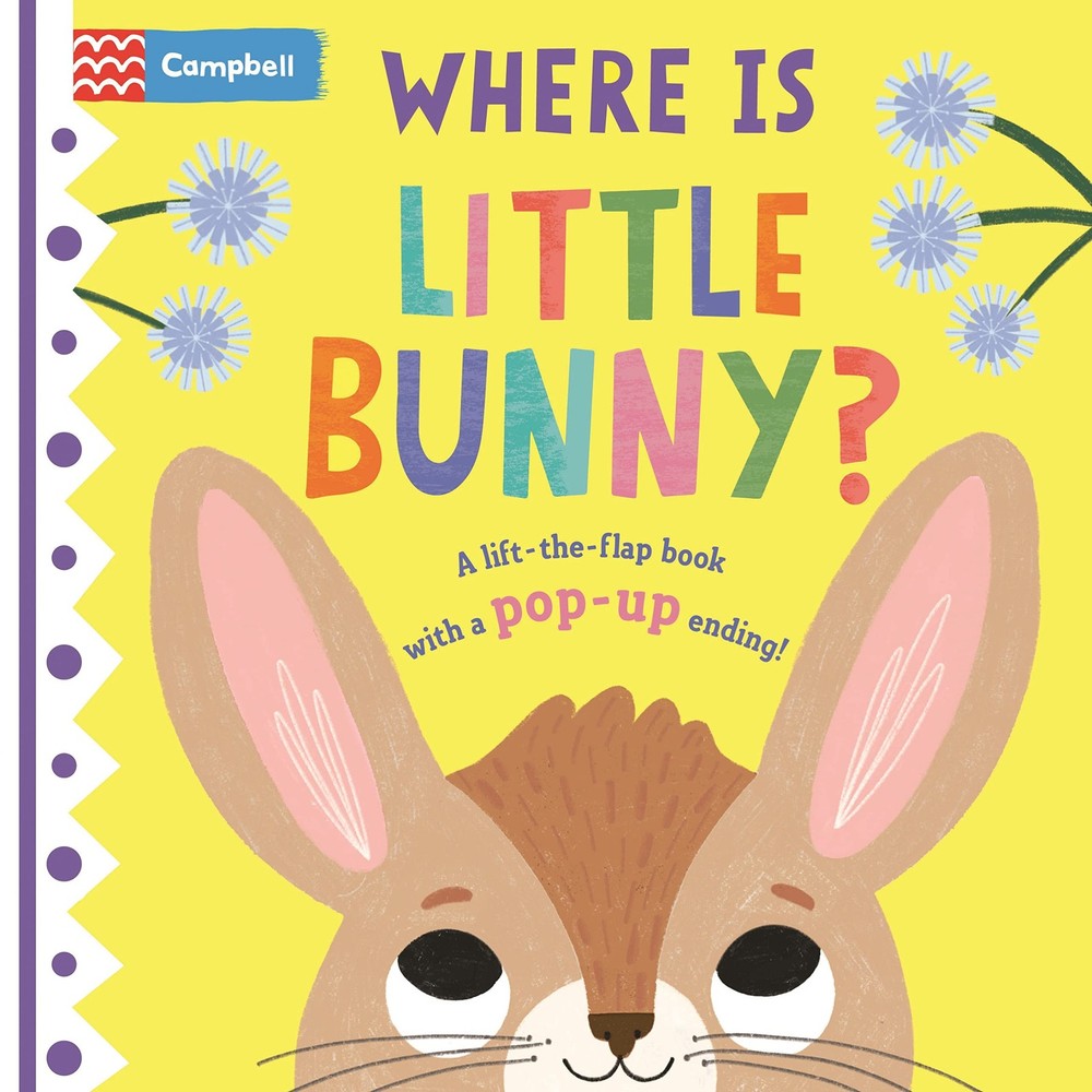 Where Is Little Bunny?: The lift-the-flap book with a pop-up ending! by Books