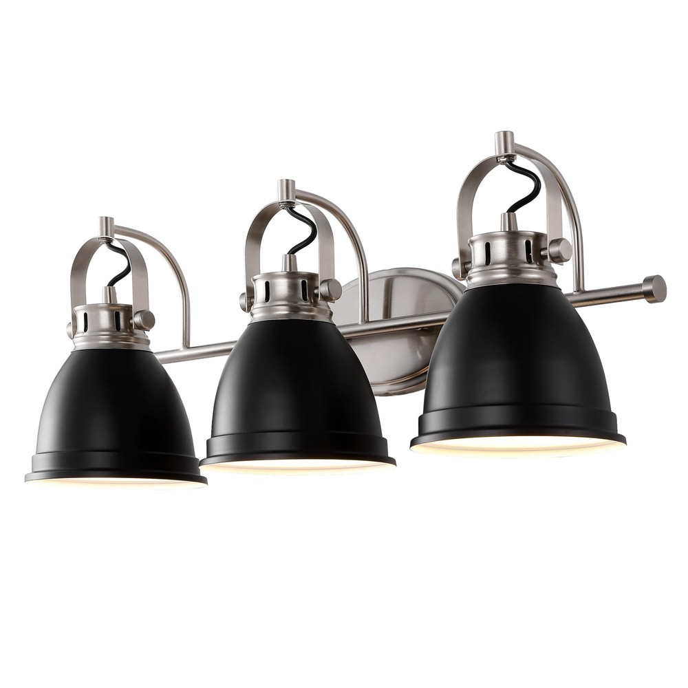 Phineas 25.5 Inch 3-Light Farmhouse Bohemian LED Vanity Coastal Iron Chandelier