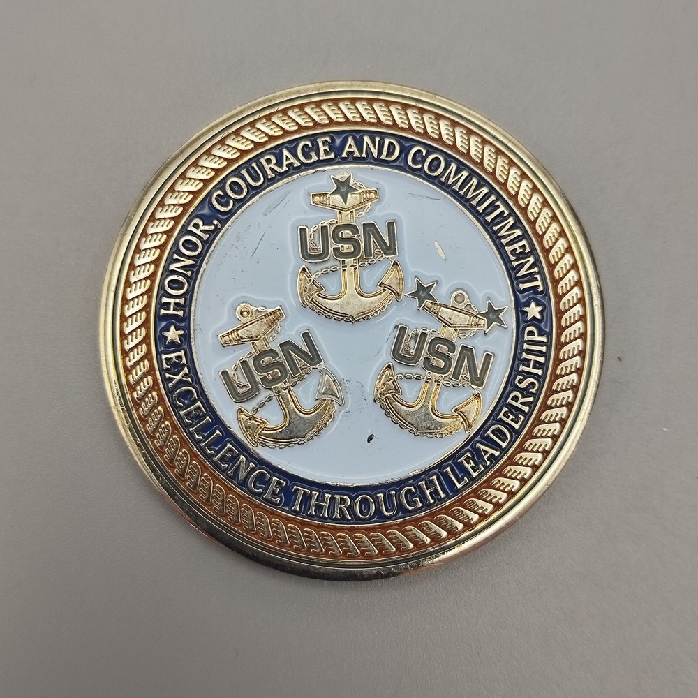 USN DLA Disposition Services Afghanistan Military Challenge Coin