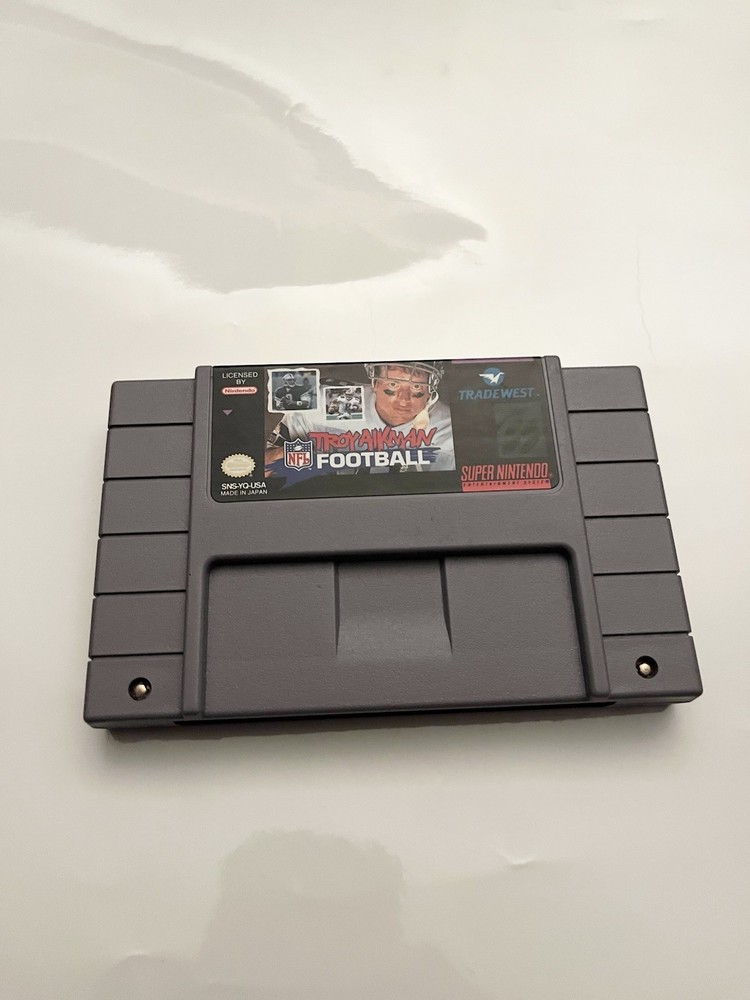 Troy Aikman NFL Football (Super Nintendo Entertainment System, 1994)