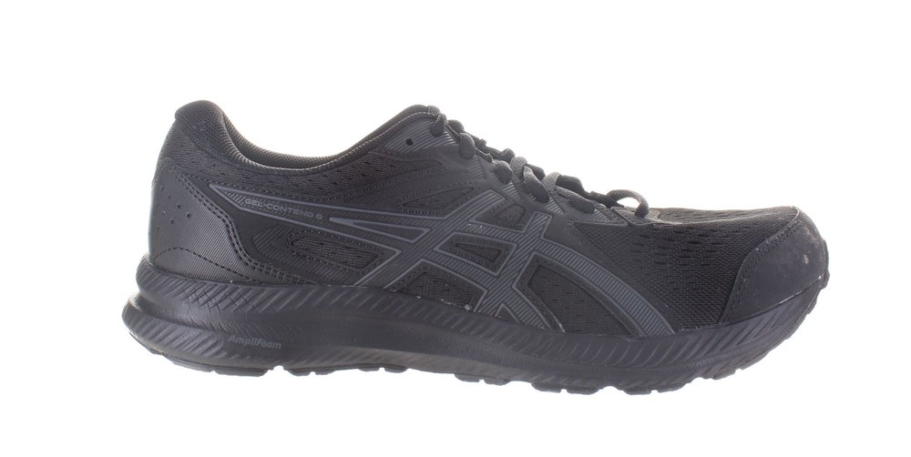 ASICS Mens Gel-Contend 8 Black Running Shoes Size 10.5 (7686233)