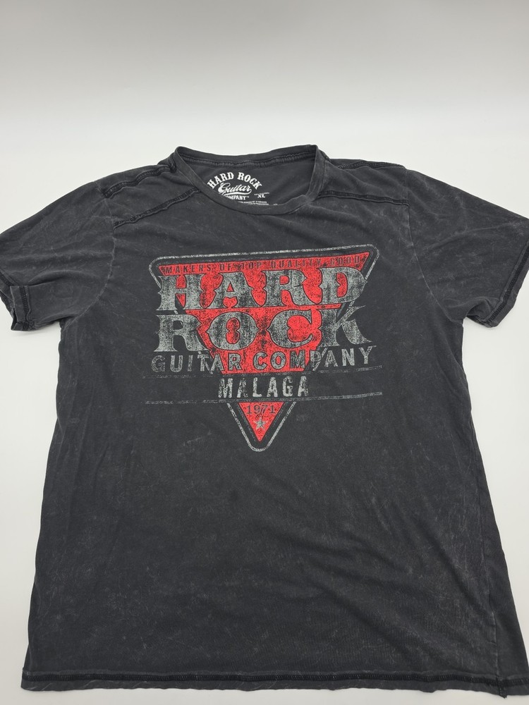 Hard Rock T-Shirt Men XL Graphic Black Tee.#41211