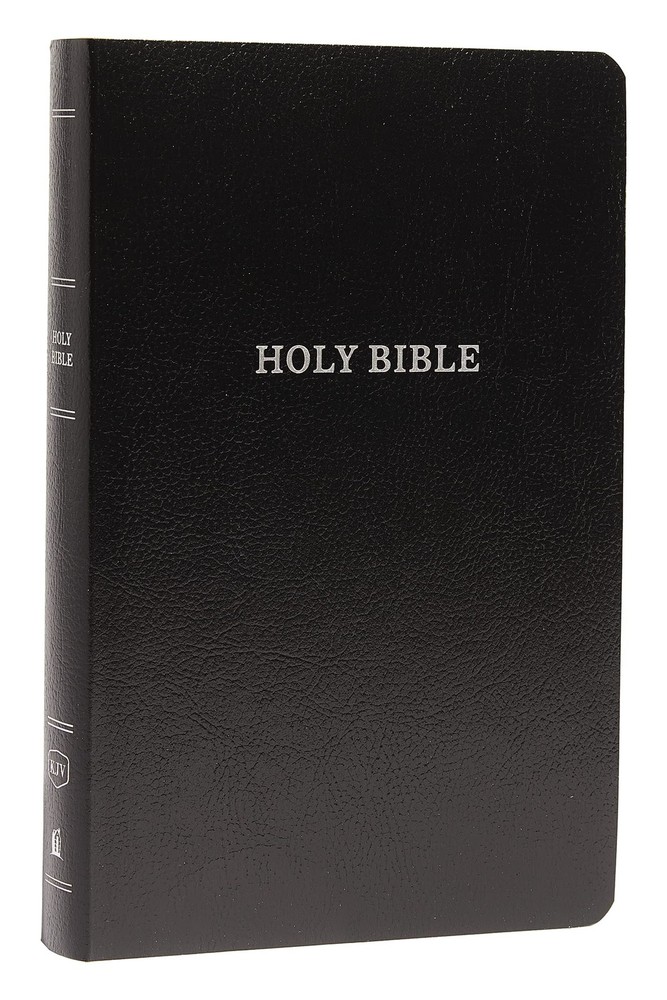 KJV Red Letter Gift and Award Bible Black Imitation Leather by Zondervan 2017