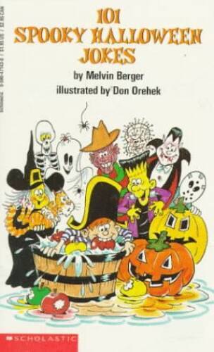 101 Spooky Halloween Jokes - Mass Market Paperback By Berger, Melvin - GOOD
