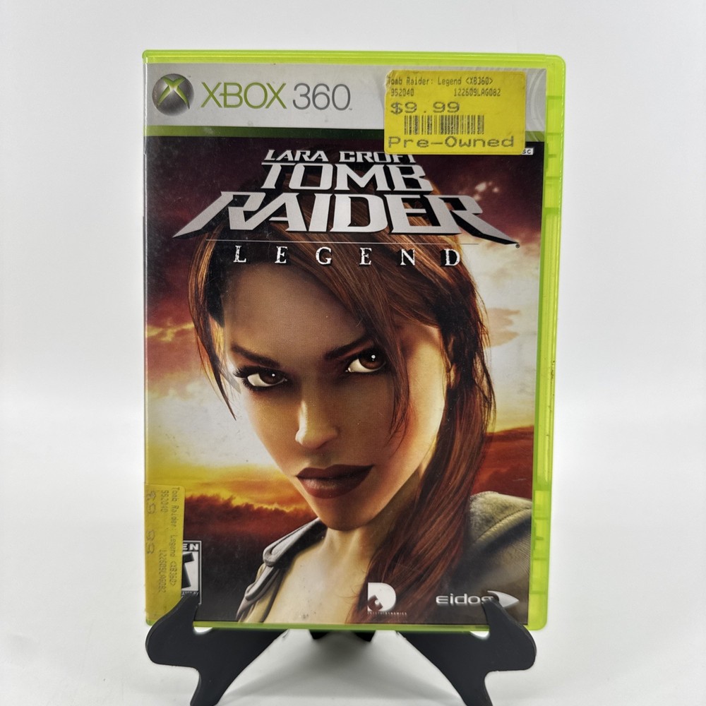 Lara Croft: Tomb Raider Legend (Xbox 360) CIB Tested Free Shipping Very Good