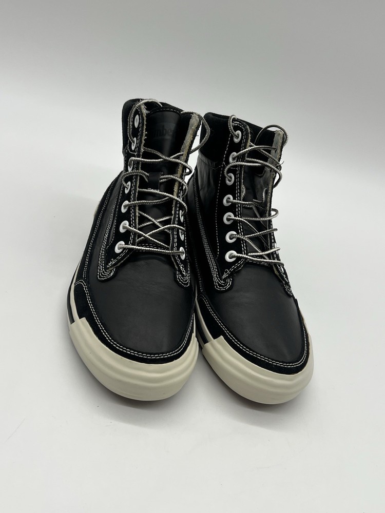 Timberland Men’s 6 Inch City Adventure Ankle Boots Black Leather Size 10.5M