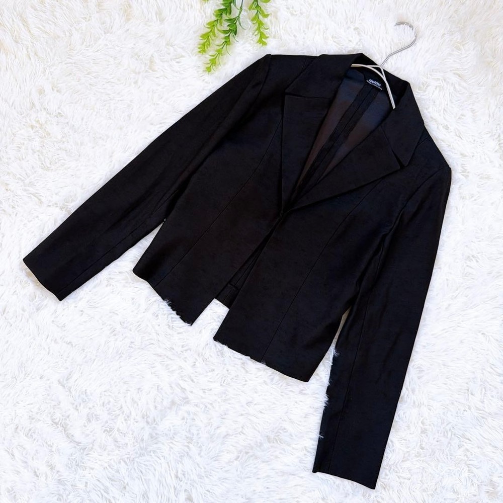 Epolene Women's Black Formal Jacket Size 9 - Slight Wear