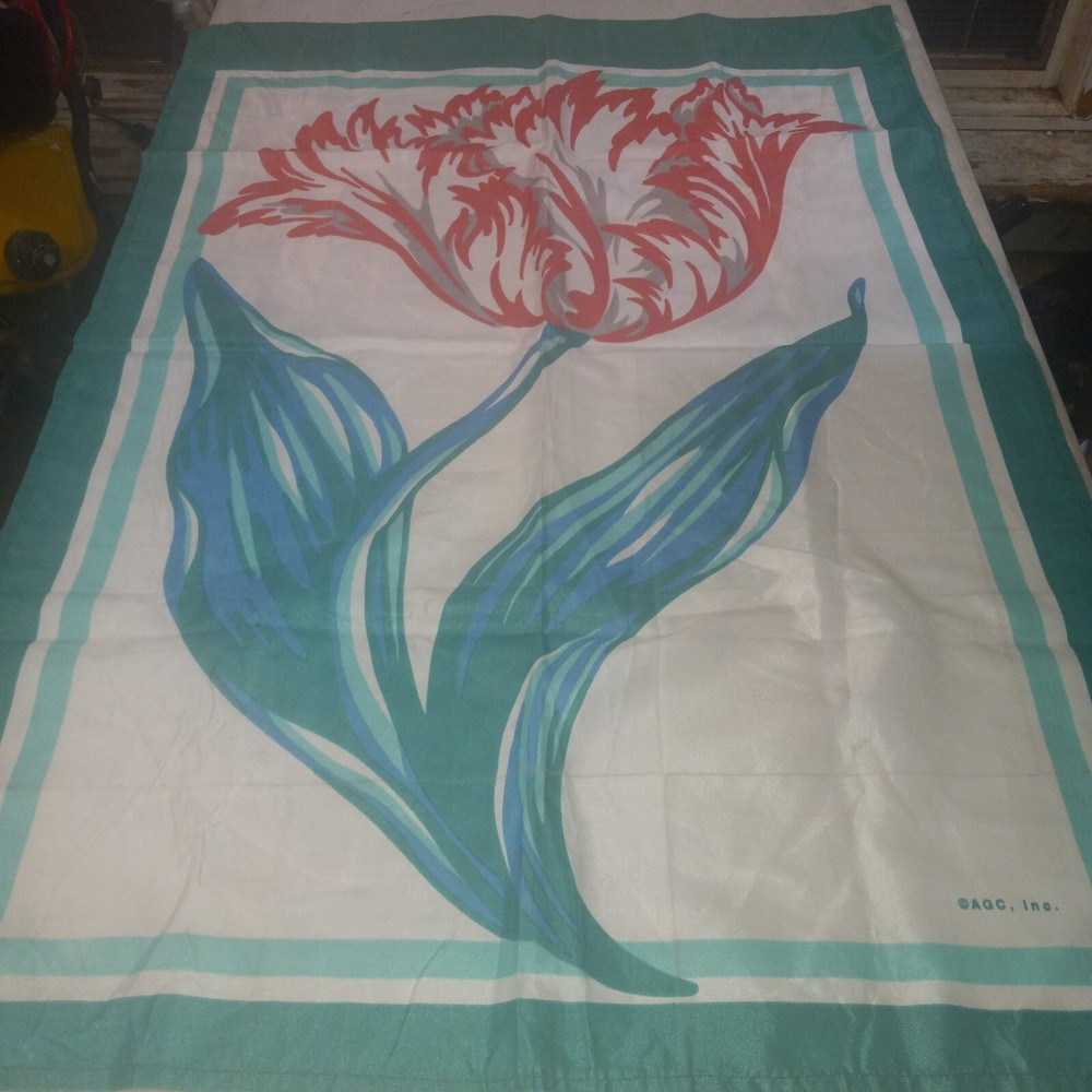 Spring Flowers Floral Flower Tulips Garden Decorative Flag