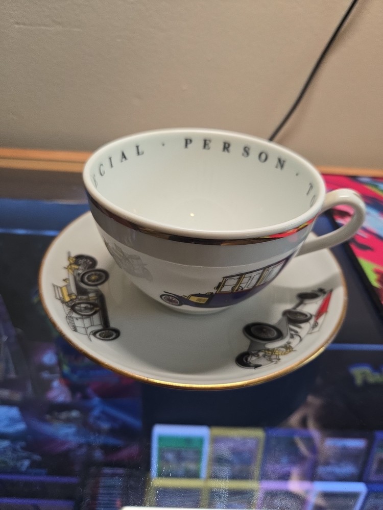 Fine Porcelain Vista Alegre-Portugal Cup and Saucer