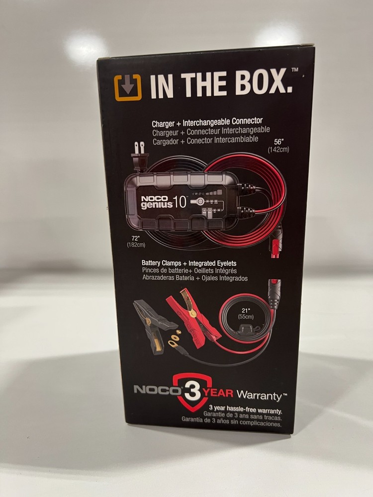 NOCO Genius 10A Smart Battery Charger