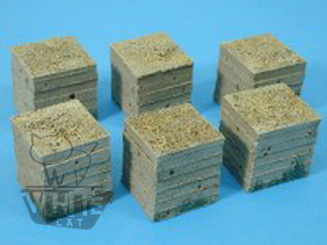 Accurate Armour 1:35 Anti-Tank Cube Set (Small) FF35018*-image