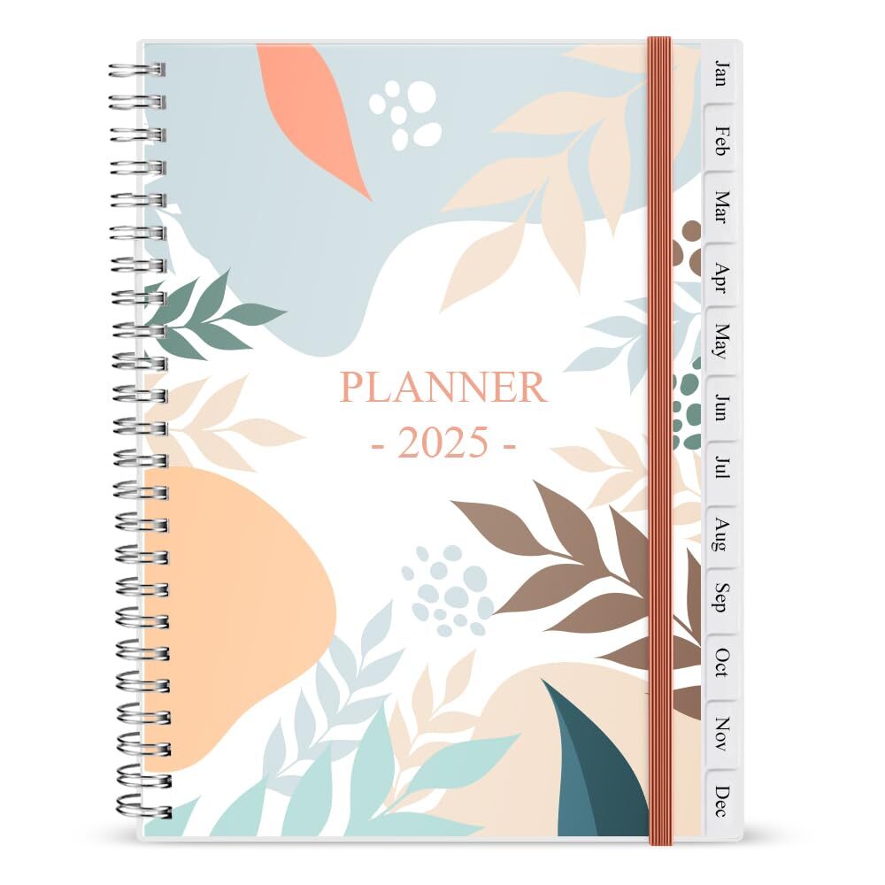 2025 Planner - Weekly & Monthly Planner Runs Jan 2025 to Dec 2025 6.25