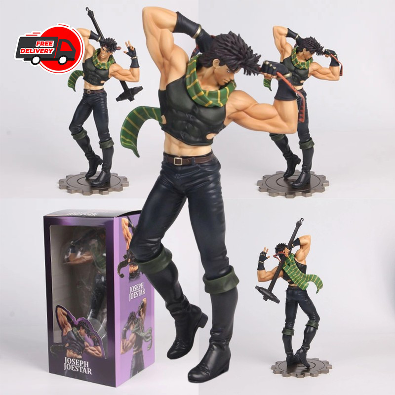 JoJo's Bizarre Adventure Joseph Joestar Anime Figure 1/6 Statue Desk Ornament