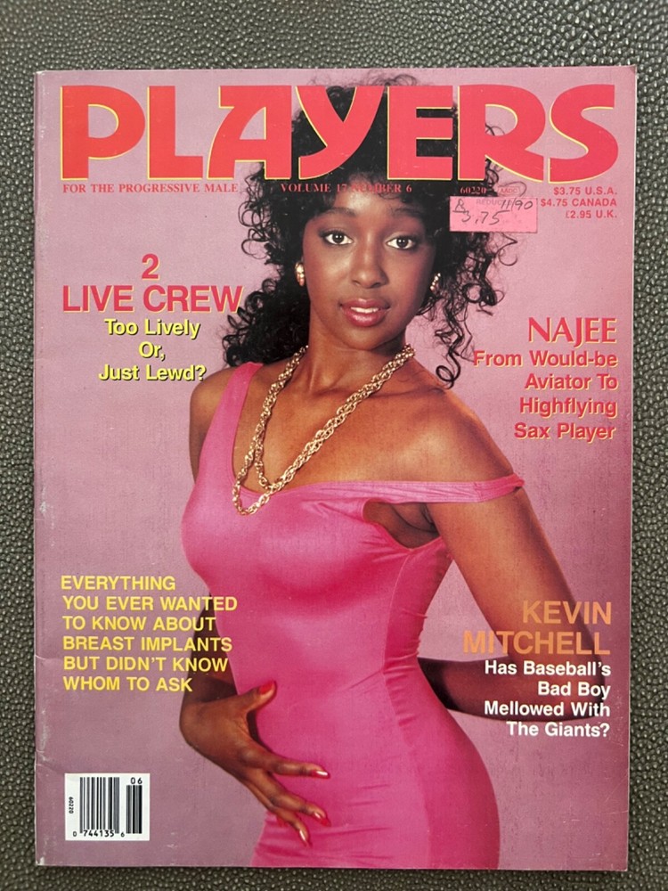 Players magazine November 1990 Playboy Very Good Condition!