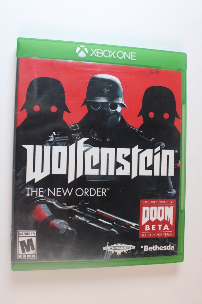 Wolfenstein The New Order (Microsoft Xbox One) Authentic, tested/works great