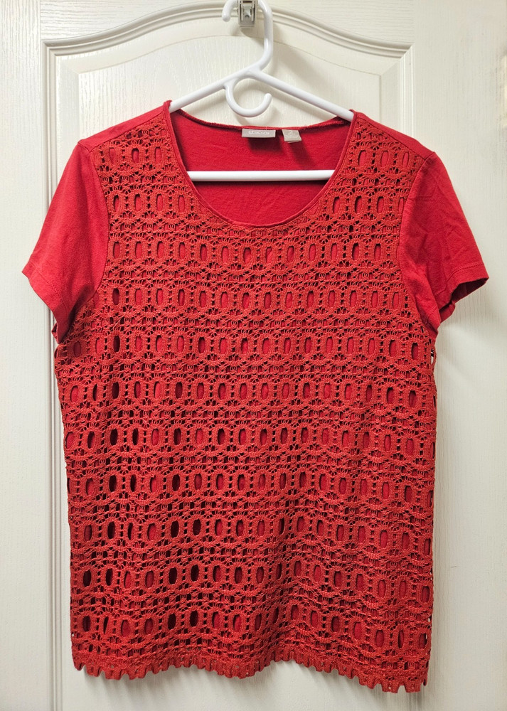 Women's Chico's Casual Top Size 2