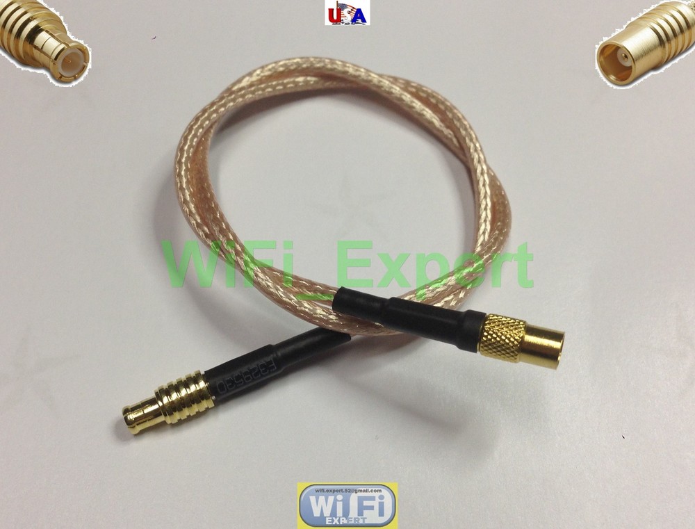 MCX male to MCX female RG316 GPS Antenna extension cable 3FT 1M to 50FT / 15M US
