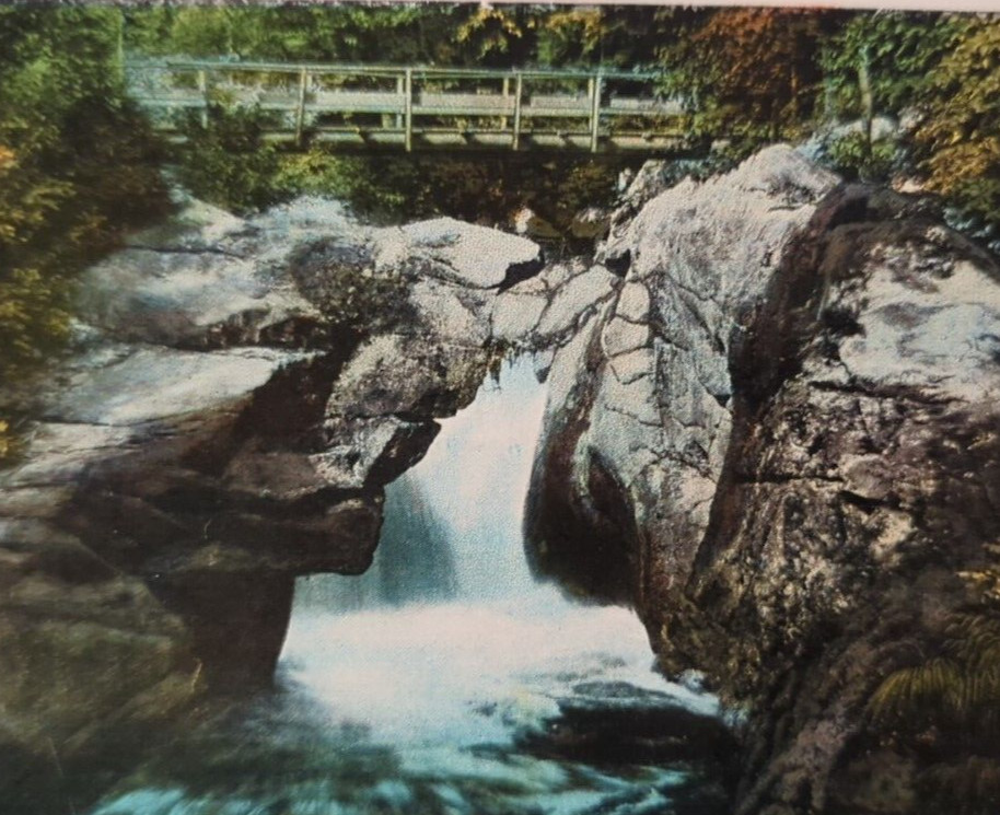 Indian Leap North Woodstock White Mountains View NH New Hampshire VTG Postcard