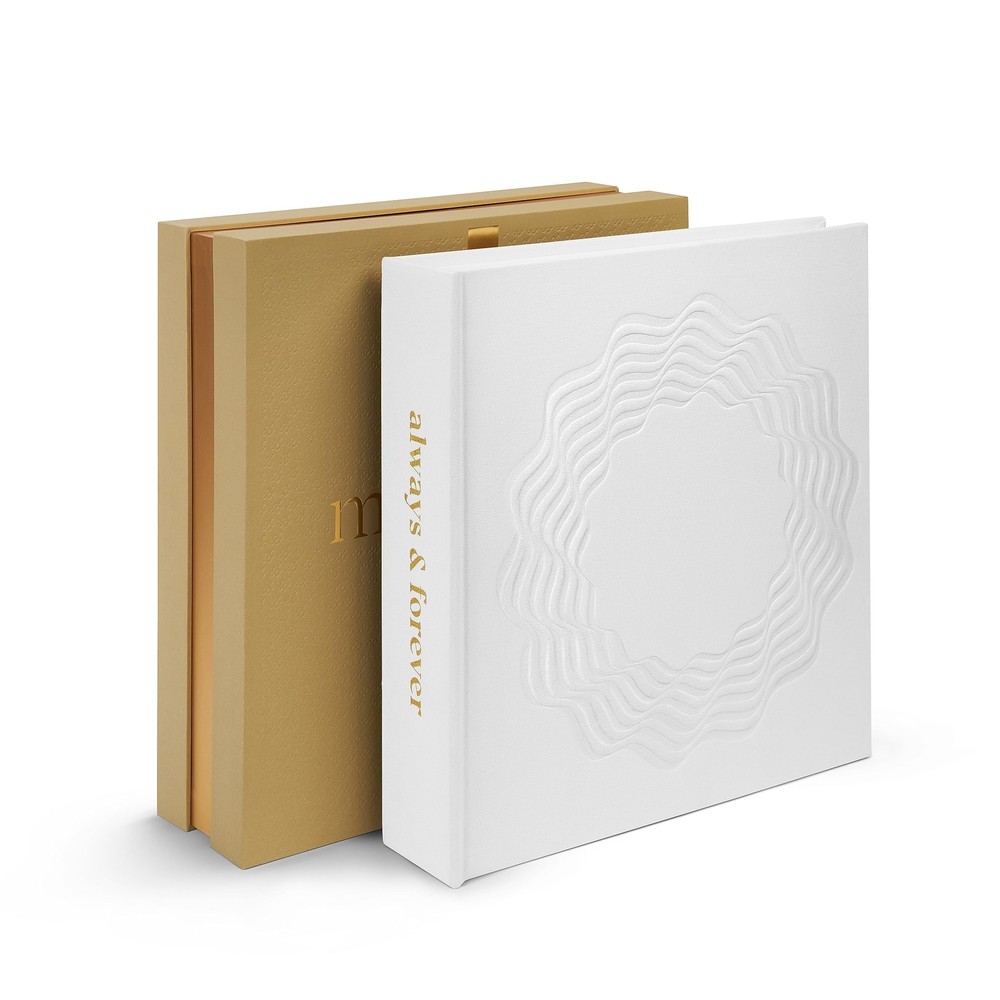 Premium Scrapbook Album for Wedding Guest Book and Family Photos  100 Pages f...